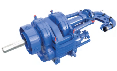 YDR300K Dual Rotary Head示意圖