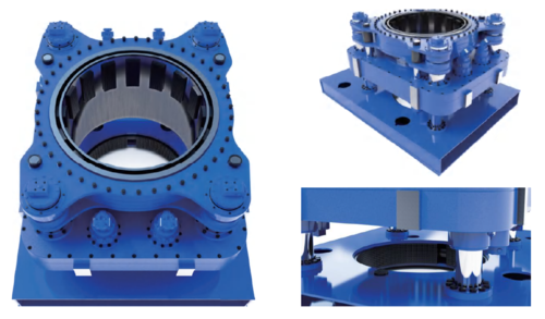 YRT140 RTG Drilling Head示意圖