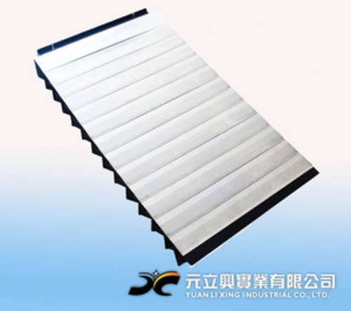 可掀式鱗片 伸縮護罩示意圖