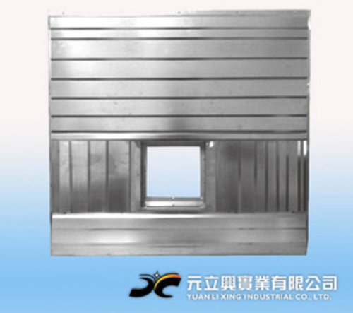 模組化鱗片伸縮護罩示意圖