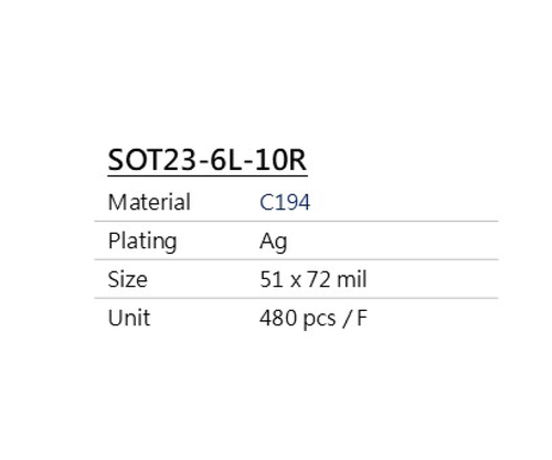 SOT23-6L-10R示意圖