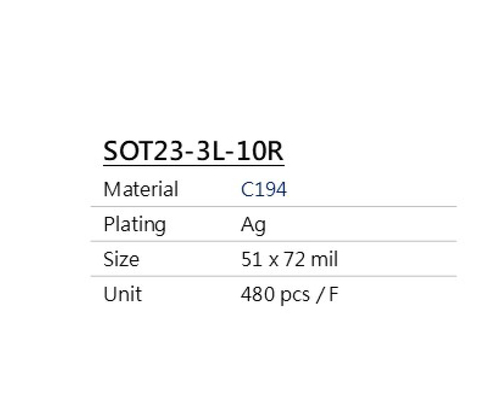 SOT23-3L-10R示意圖
