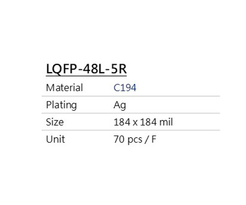 LQFP-48L-5R示意圖