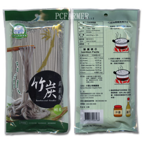 埔里大雪山農場－竹炭蒟蒻麵示意圖