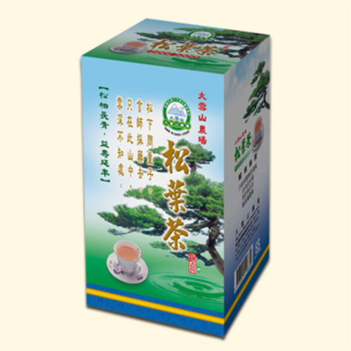 埔里大雪山農場-松葉茶包-小罐示意圖