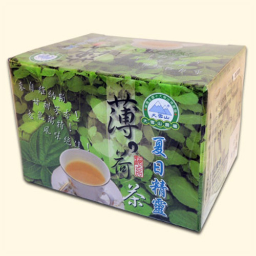 埔里大雪山農場-夏日精靈薄荷茶示意圖