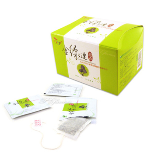 【中心園】埔里特產-世寶農場-金線連茶包示意圖