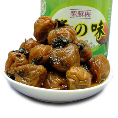 南投縣水里特產-傳統古早味紫蘇梅示意圖