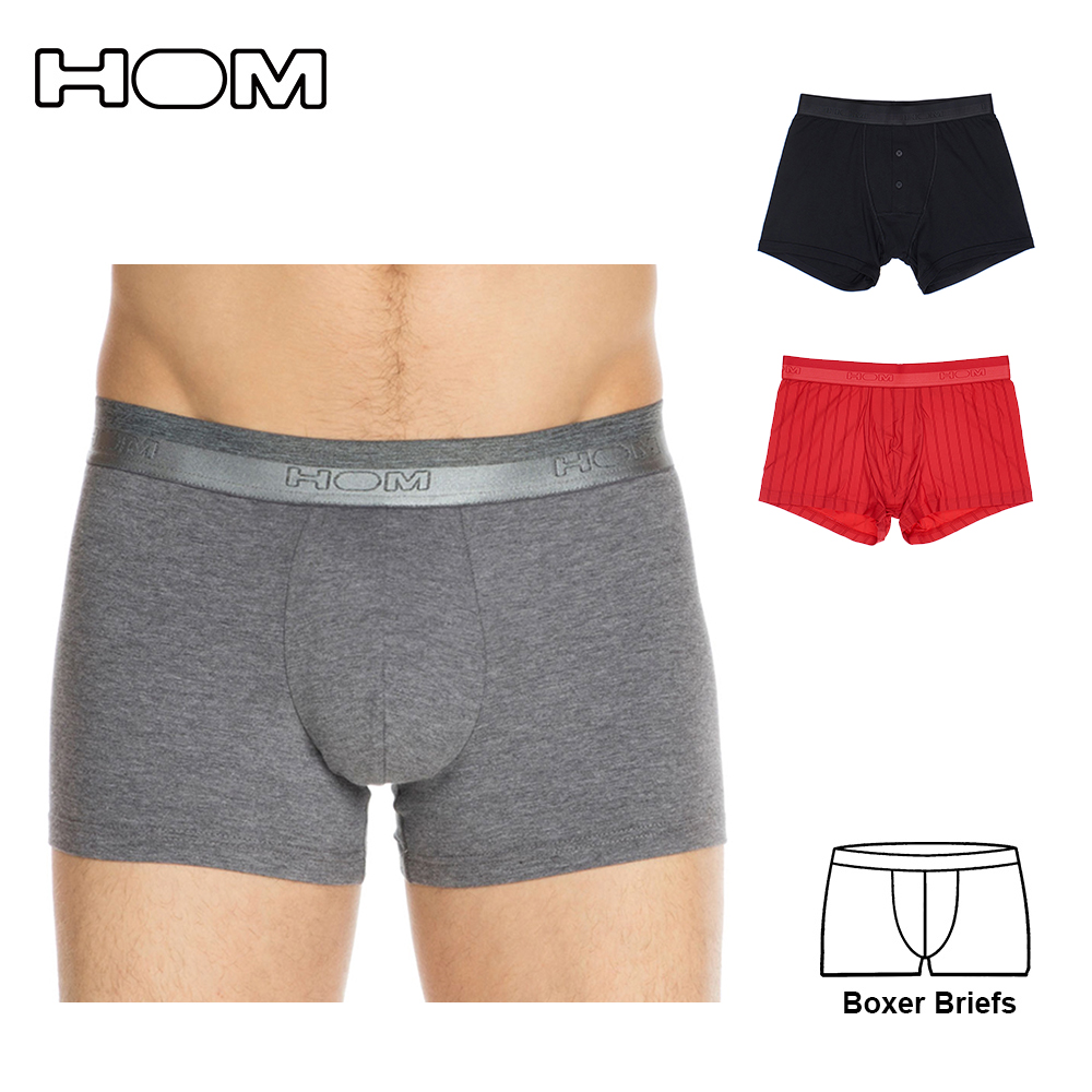 Boxer Briefs 男四角褲示意圖