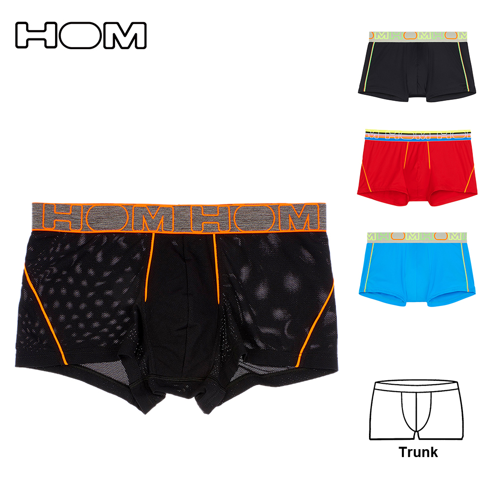 撞色運動系列 Trunk 男四角褲示意圖