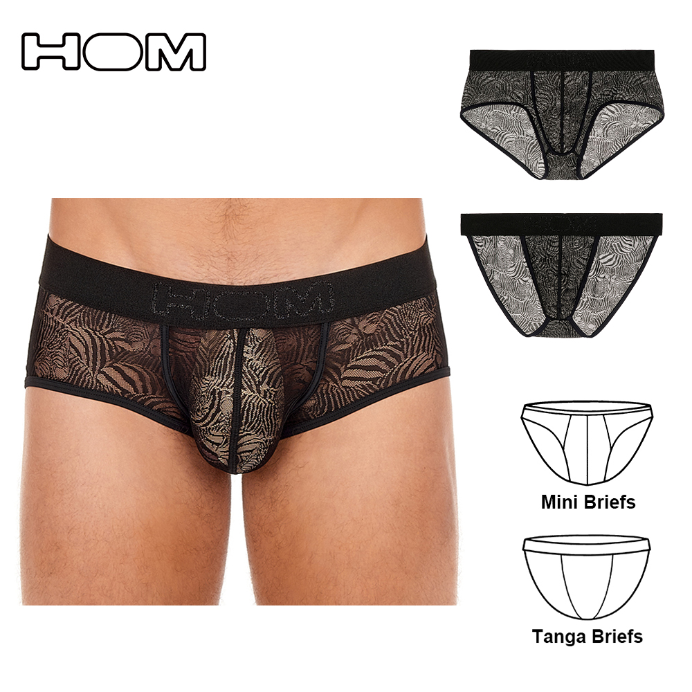 Temptation透視誘惑系列 Tanga / Mini Briefs 男三角褲示意圖