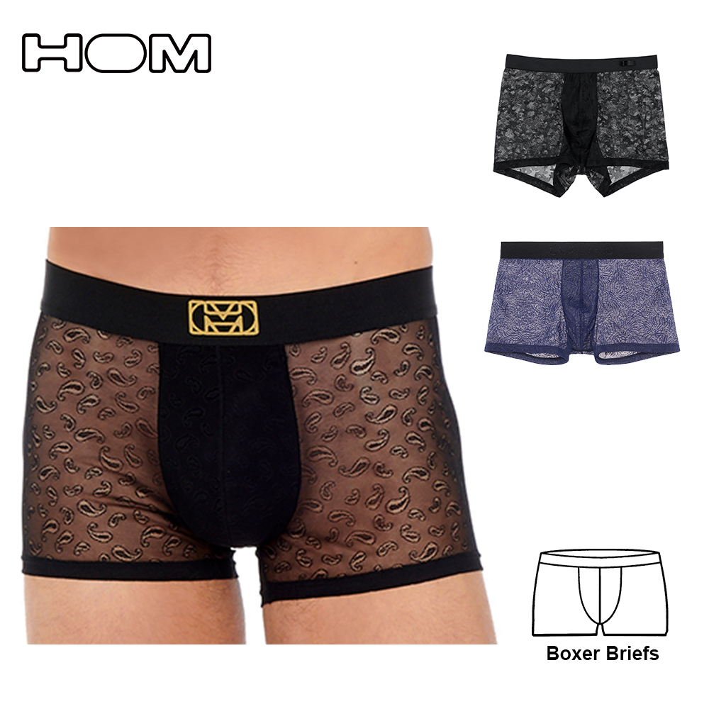 Temptation透視誘惑系列 Boxer Briefs 男四角褲示意圖