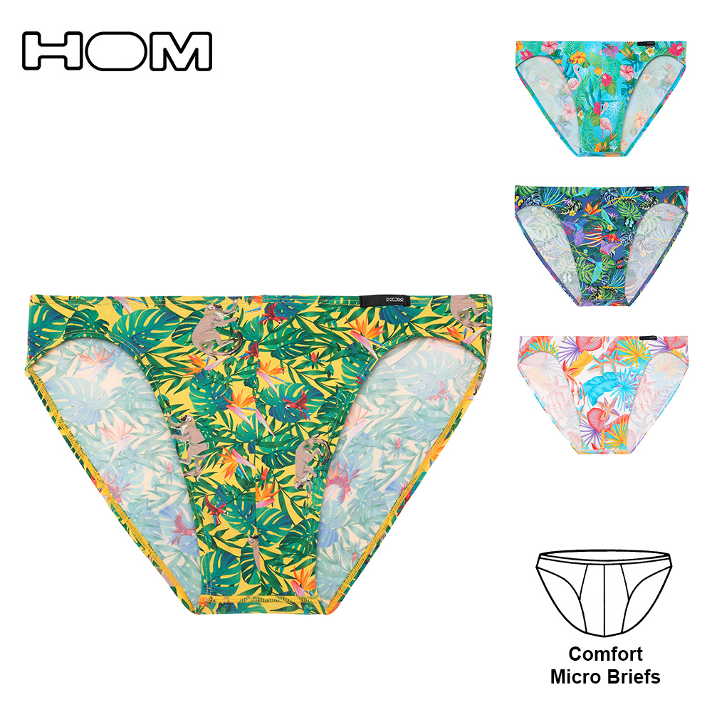 JP日本系列 潮流印花 Comfort Micro Briefs 男三角褲示意圖