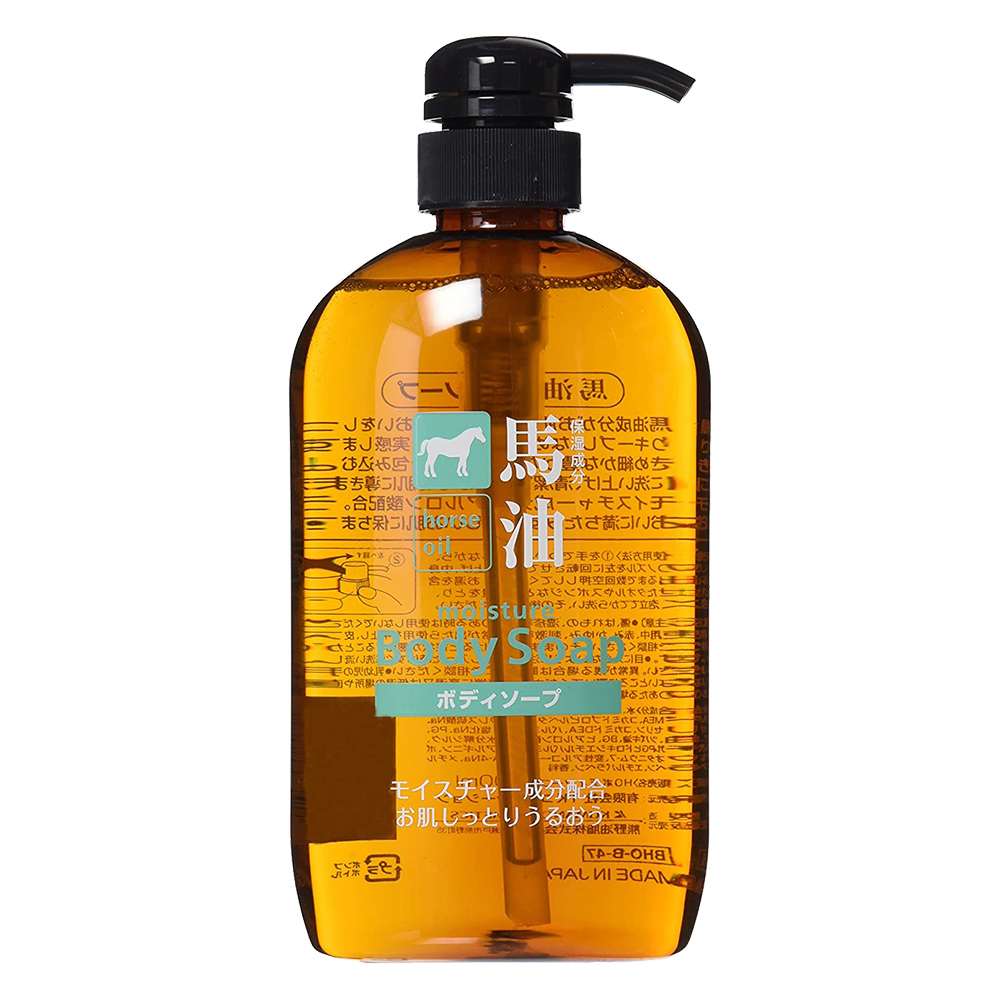 馬油沐浴乳600ml示意圖
