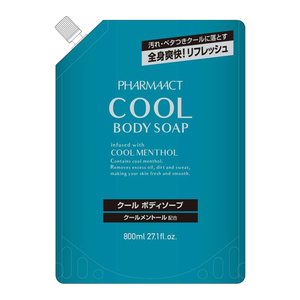 KUM清涼沐浴乳補充包800ml示意圖