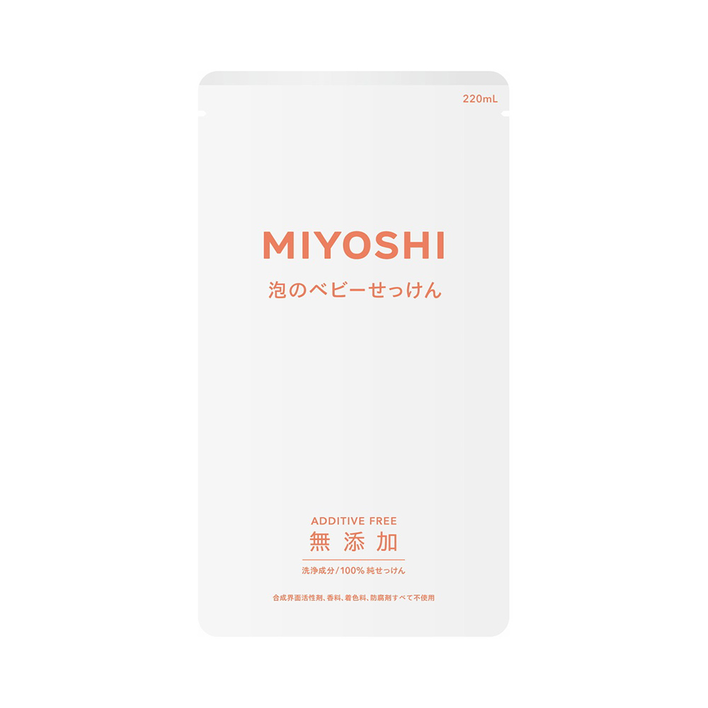 無添加嬰幼兒泡沫沐浴乳補充包220ml示意圖