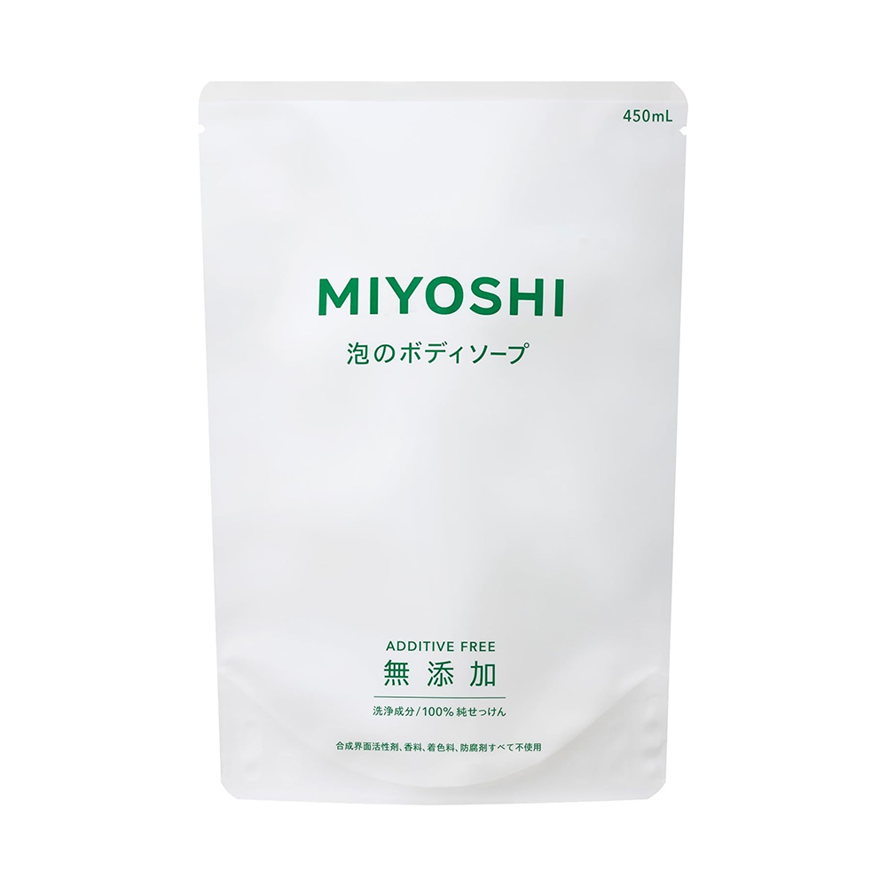 無添加泡沫沐浴乳補充包450ml示意圖