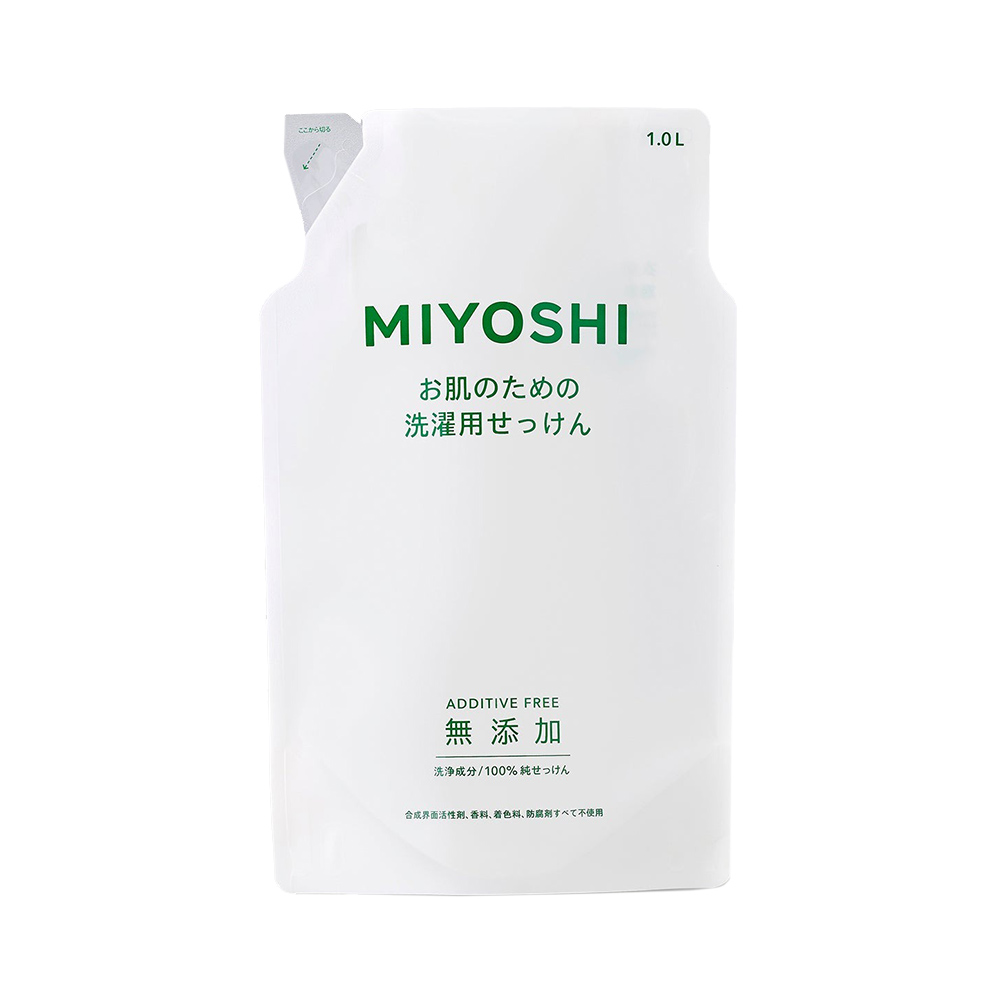 無添加洗衣精補充包1000ml示意圖