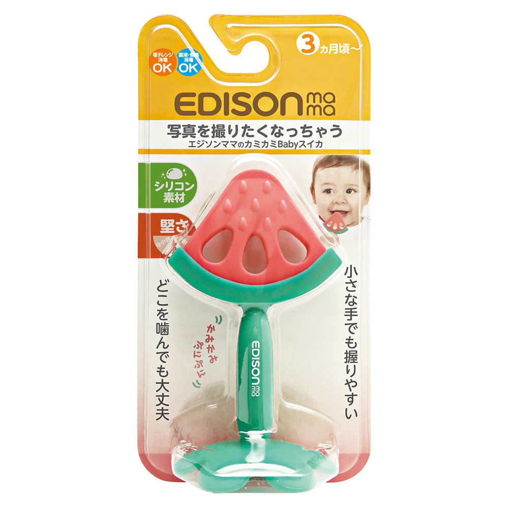 嬰幼兒趣味西瓜潔牙器(3個月以上)示意圖