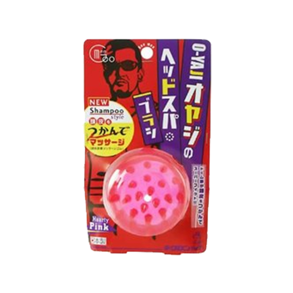 男仕洗髮按摩刷(紅)示意圖