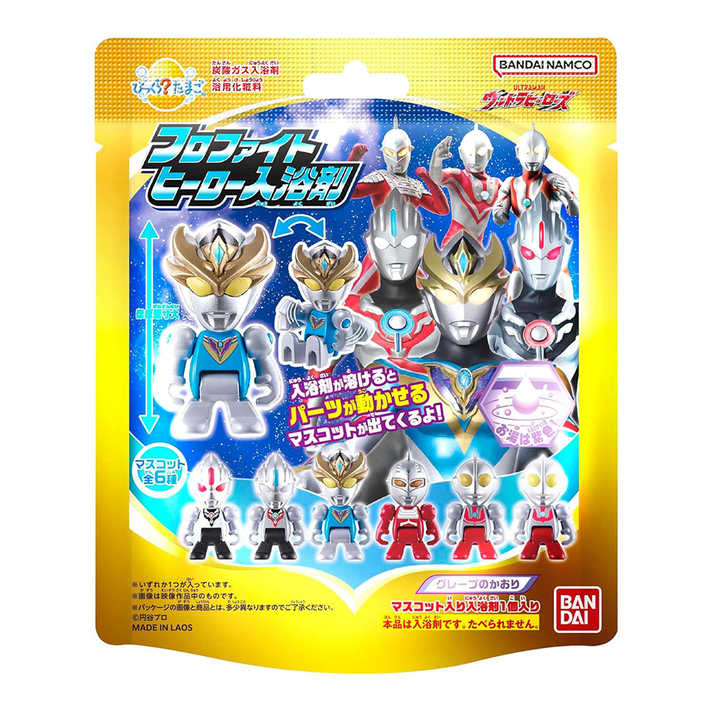 BANDAI鹹蛋超人入浴球(金)95g示意圖