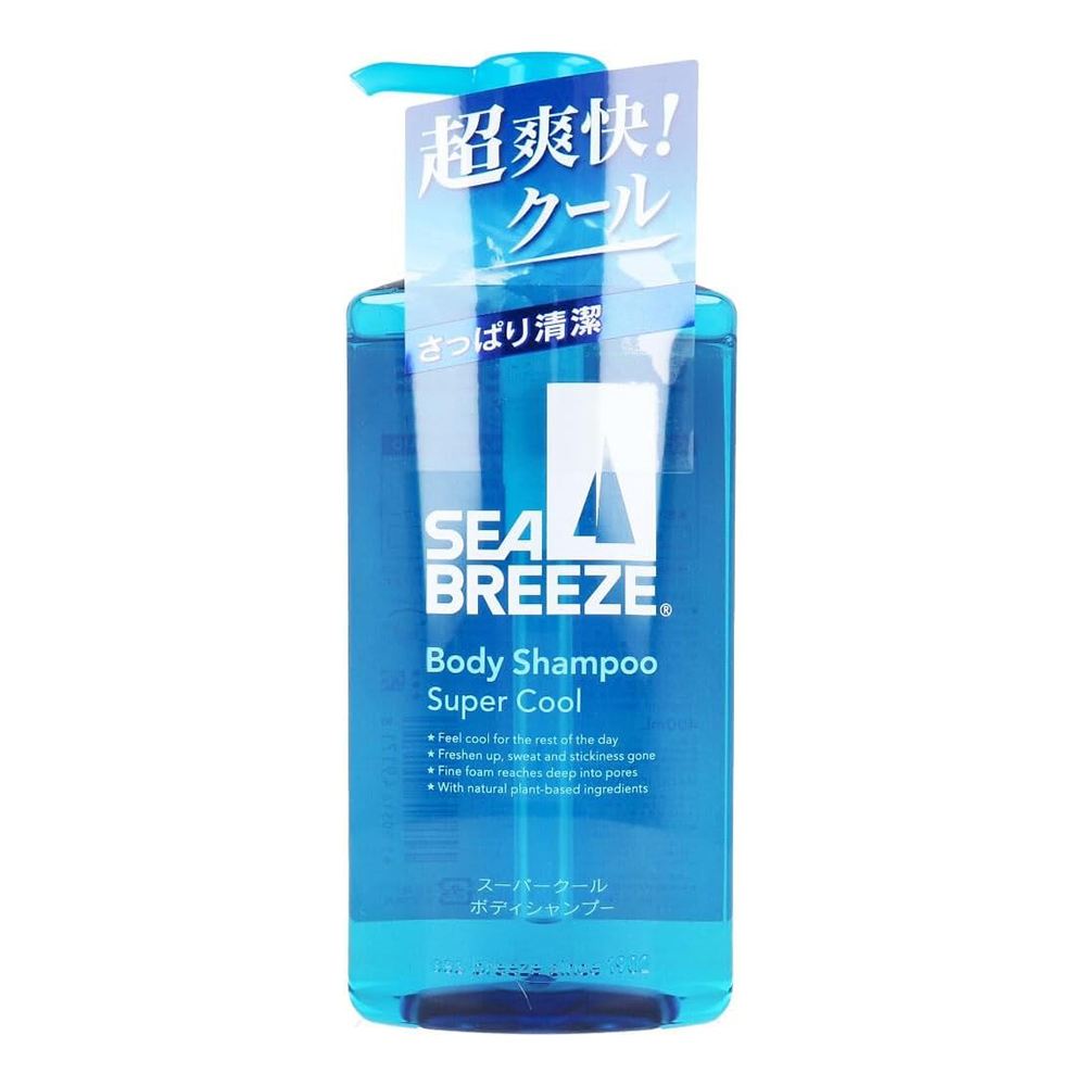 SEABREEZE超涼爽沐浴乳490ml示意圖