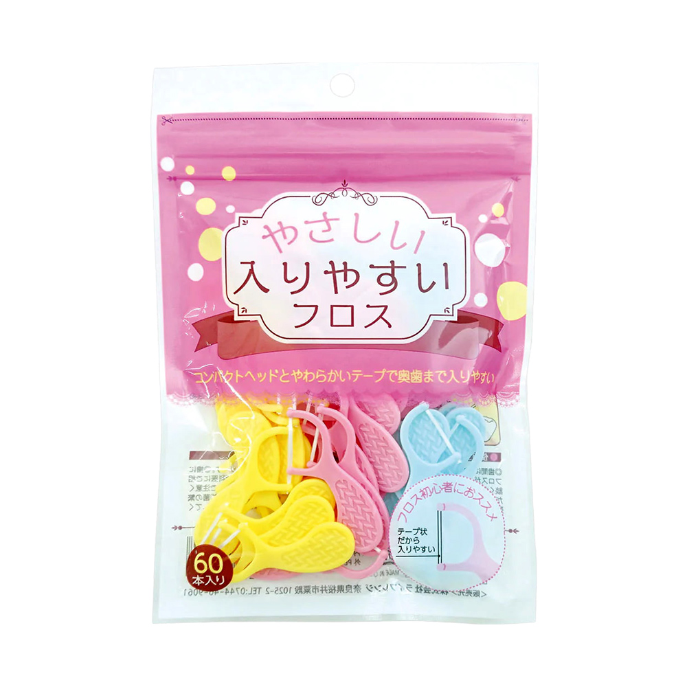 Lifellenge 細滑牙線棒60入示意圖