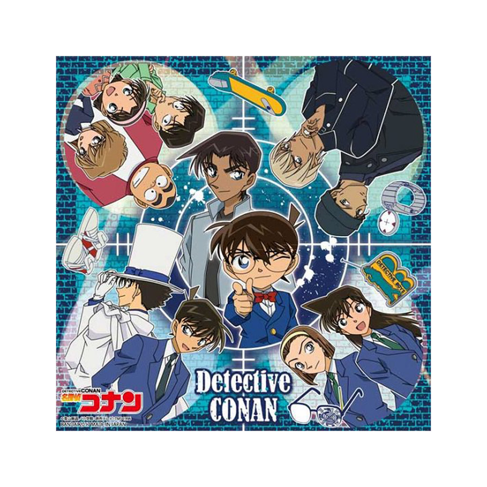 卡通手帕-名偵探柯南(主角集合)示意圖