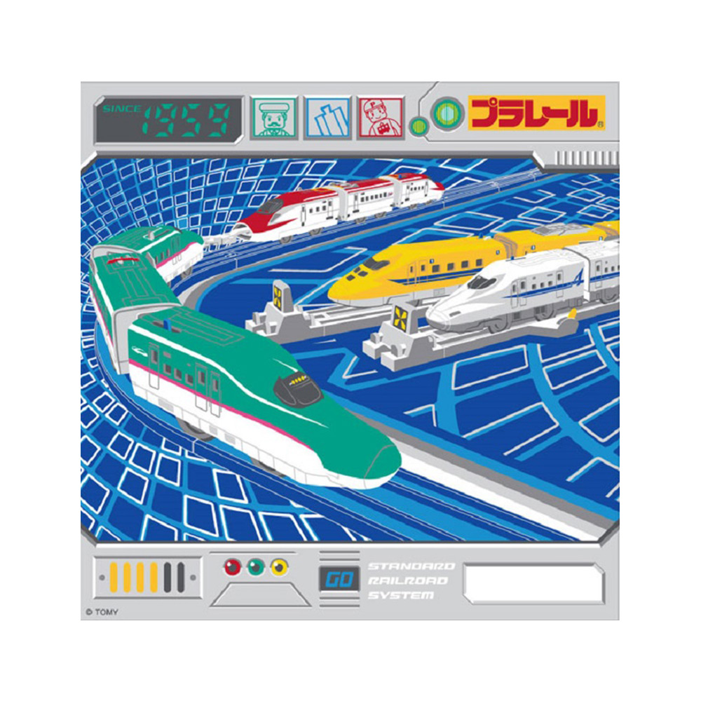 卡通手帕-Plarail(面板)示意圖