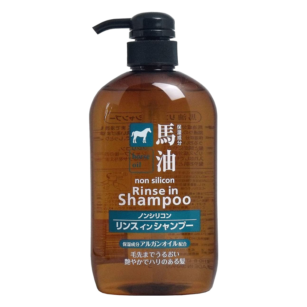 馬油無矽靈洗二合一洗髮精600ml示意圖