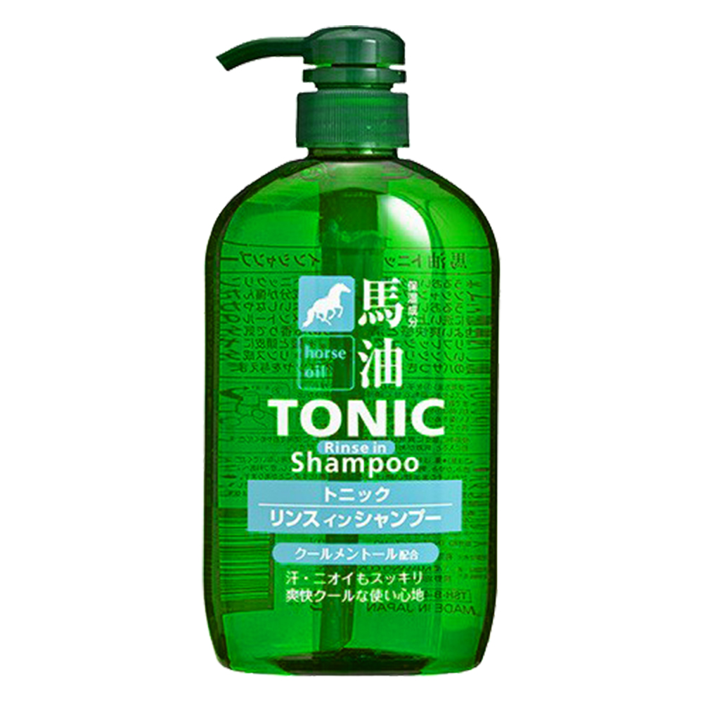 馬油二合一爽快洗髮精600ml示意圖