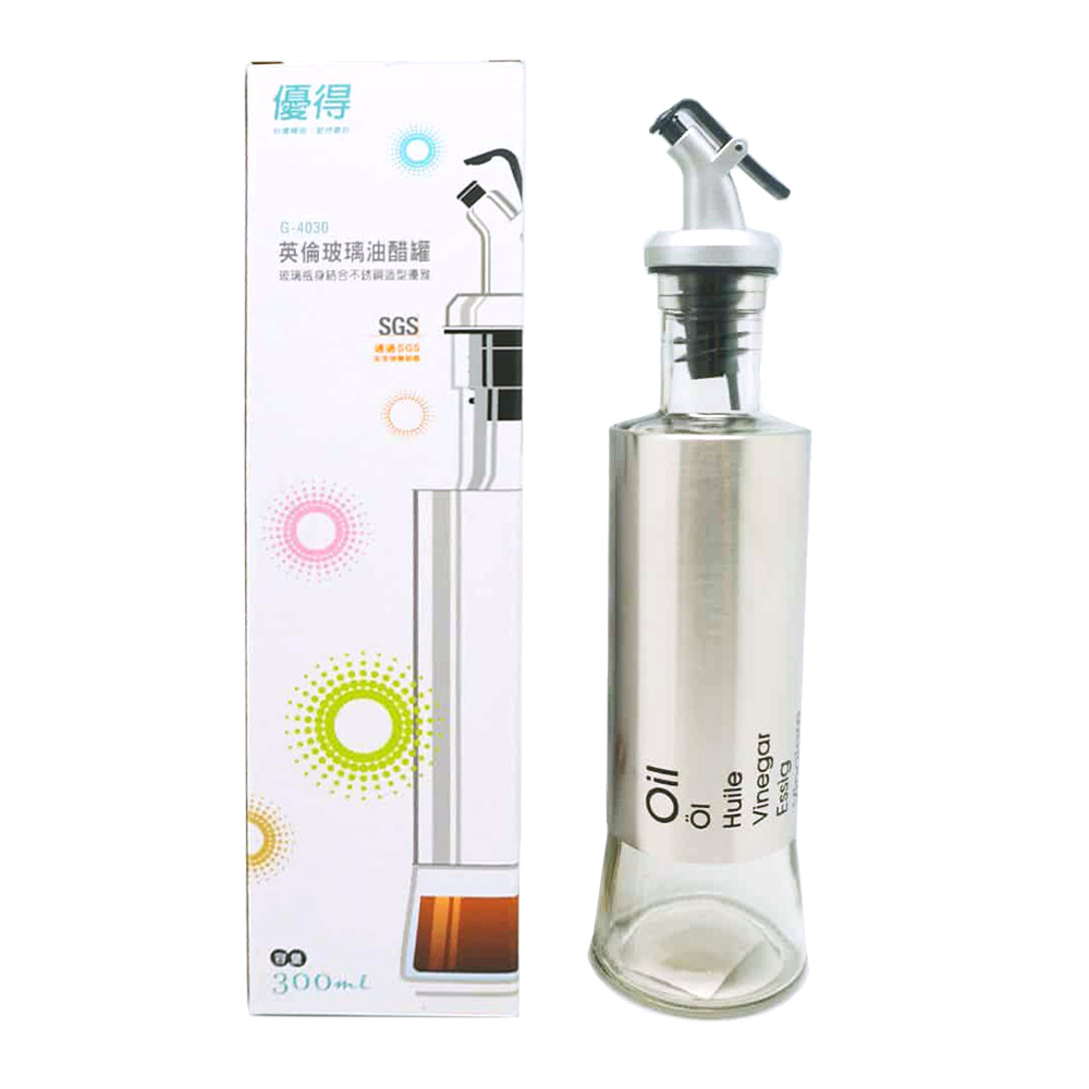 優得英倫玻璃油醋罐示意圖