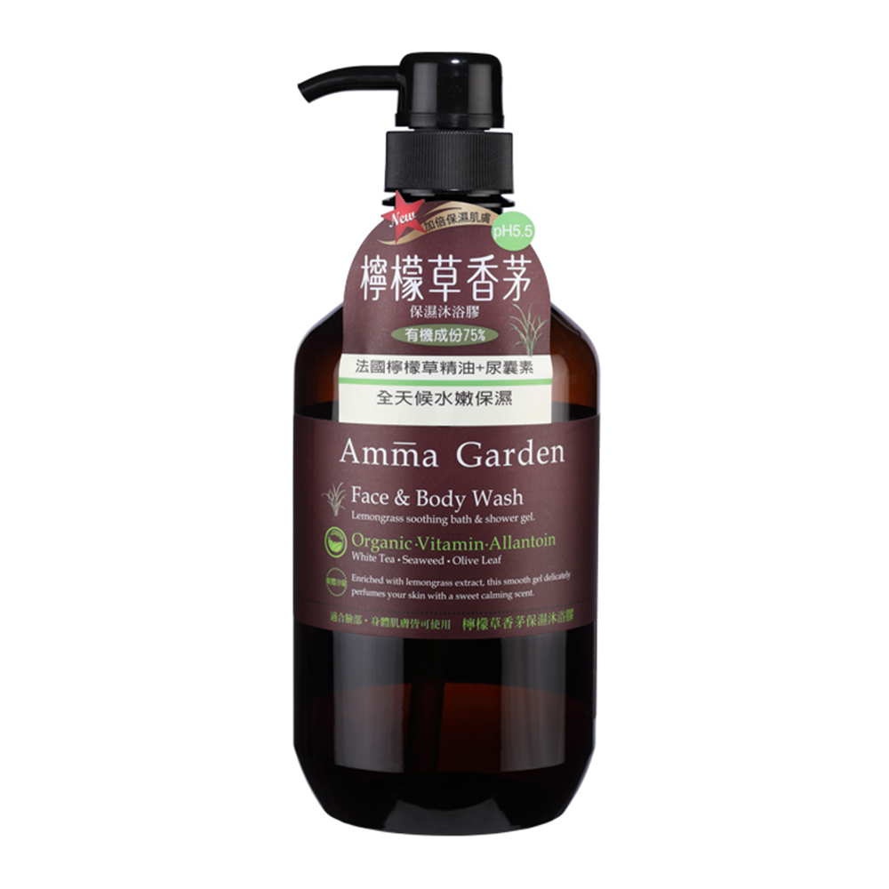 檸檬草香茅保濕沐浴膠750ml示意圖