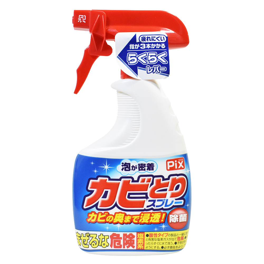 獅子化學 浴廁去霉清潔噴霧泡400g示意圖