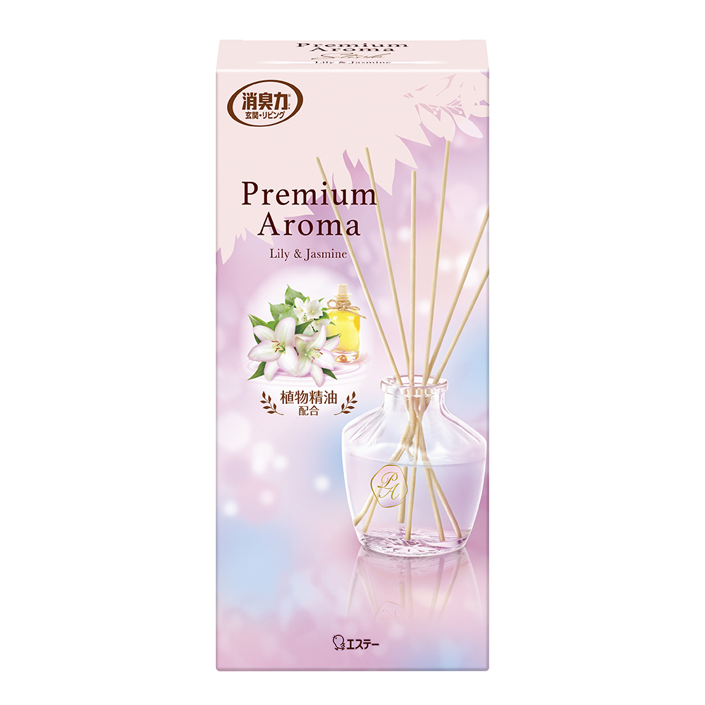 草本擴香竹瓶-百合花&茉莉花65ml示意圖