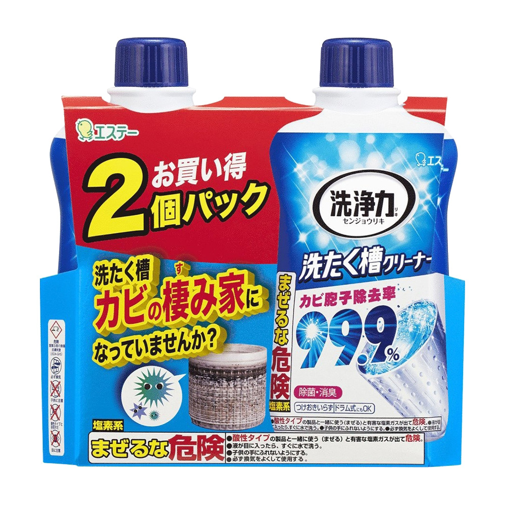 洗衣槽除菌劑組(550g x 2入)示意圖