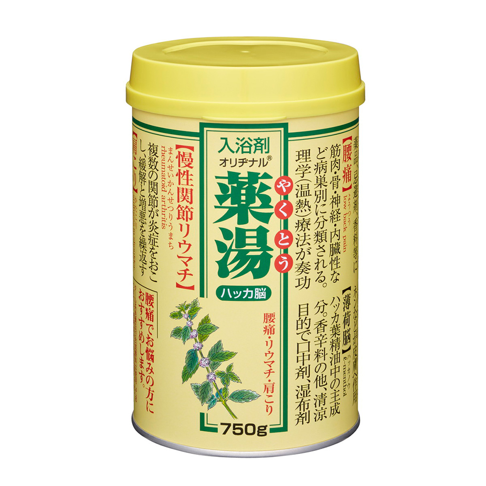 第一品牌 藥湯漢方入浴劑-薄荷腦750g示意圖