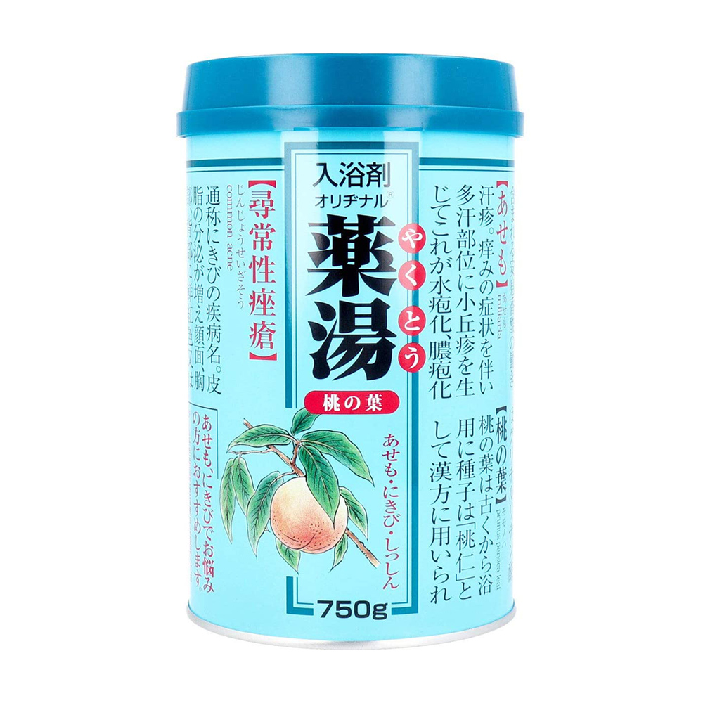 第一品牌藥湯漢方入浴劑-桃葉750g示意圖