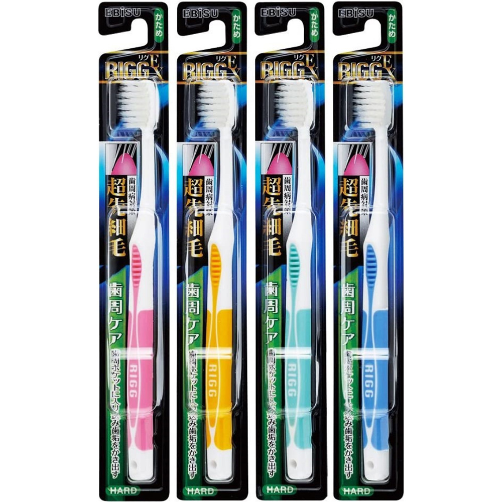 極細毛牙刷(硬毛)示意圖