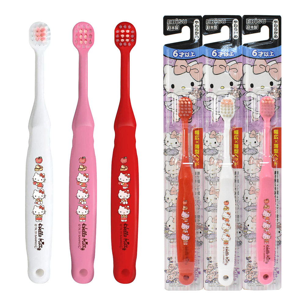 兒童HelloKitty牙刷(6歲以上/隨機色)示意圖