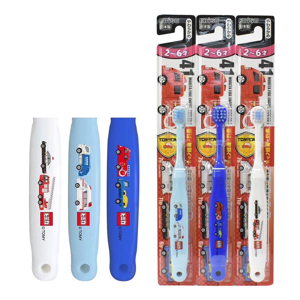 幼兒TOMICA牙刷(2-6歲/隨機色)示意圖