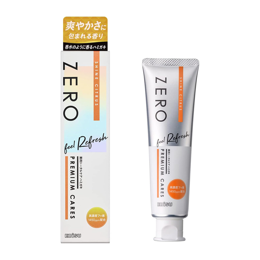 EBiSU省時潔淨濃密泡沫牙膏(柑橘香)90g示意圖