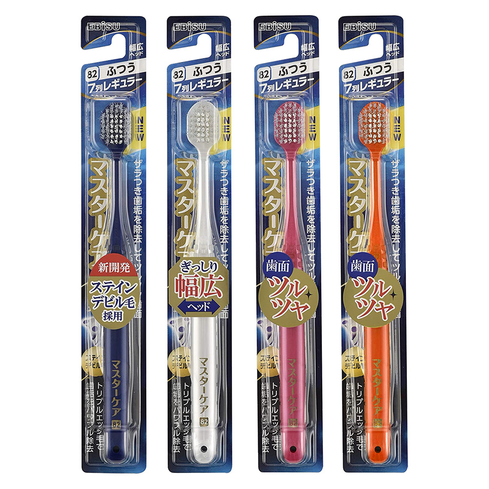 優質去垢7列寬幅牙刷(普通毛/圓頭/隨機色)示意圖