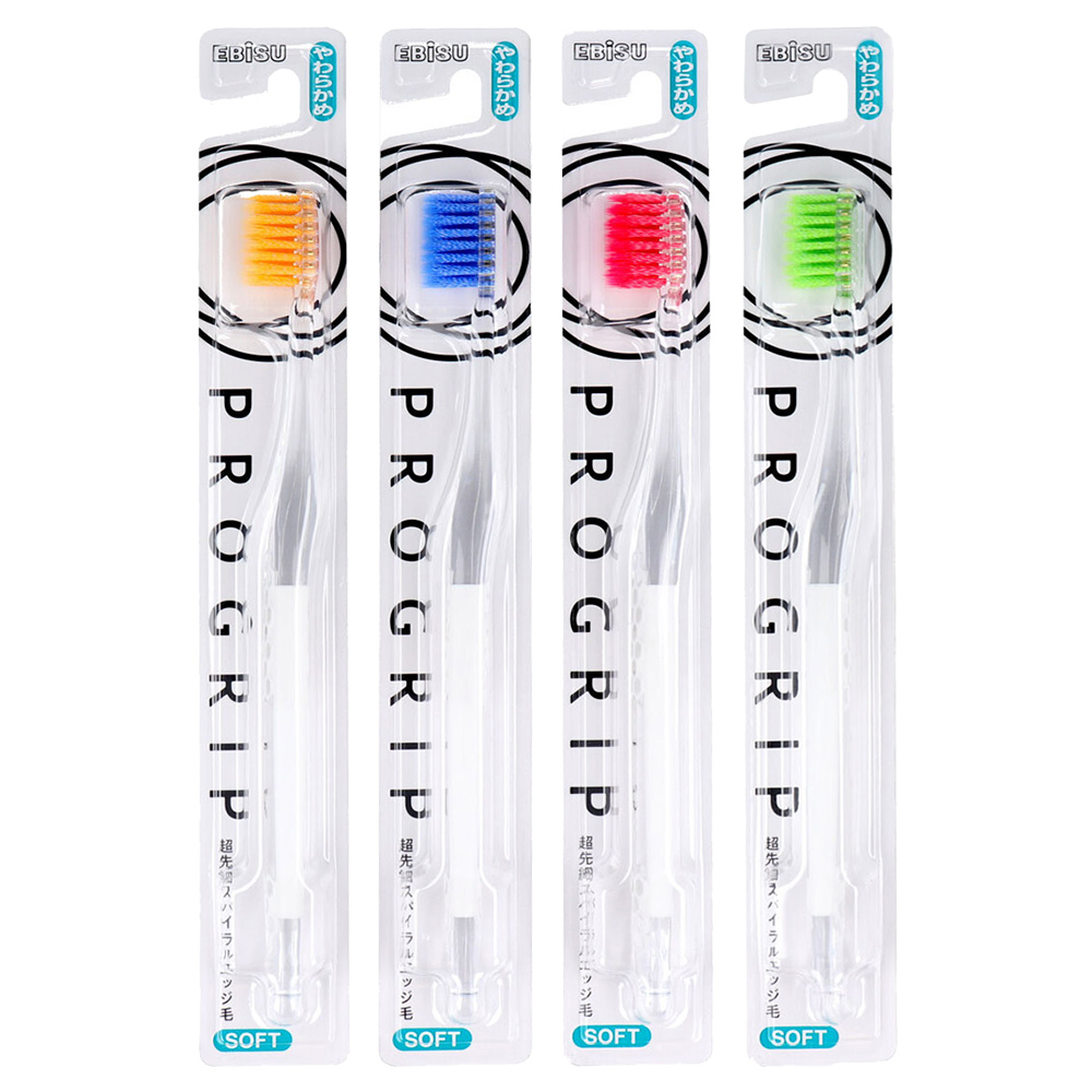 專業螺旋纖細毛牙刷(軟毛/隨機色)示意圖