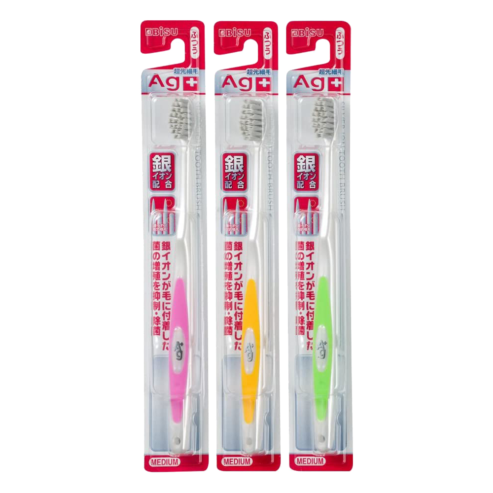 Ag銀離子細毛牙刷(普通毛)示意圖