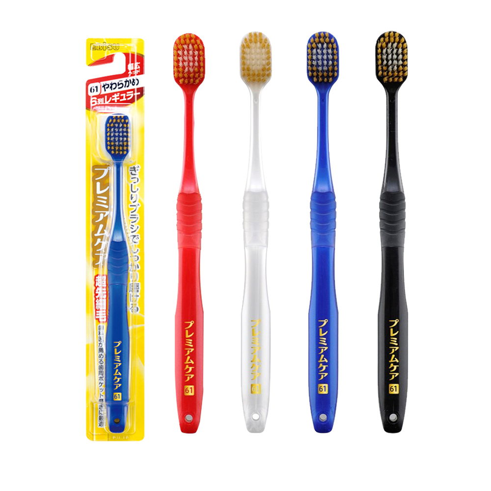 軟毛牙刷(成人用/隨機色)示意圖