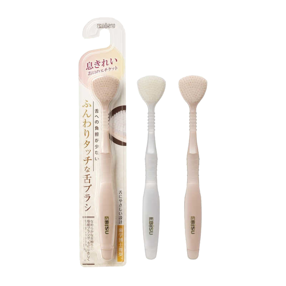 EBiSU低負擔柔軟舌苔刷B-D4590(合色)示意圖