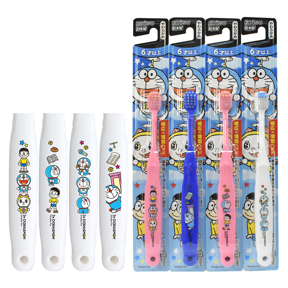 兒童哆啦A夢牙刷(6歲以上/隨機色/4種圖案)示意圖