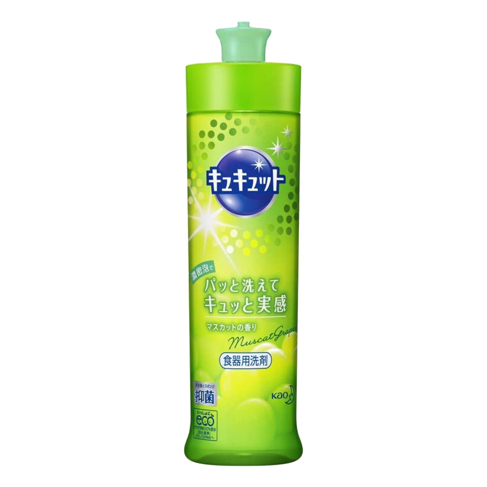 抑菌高效去油漬洗碗精(白葡萄綠)240ml示意圖