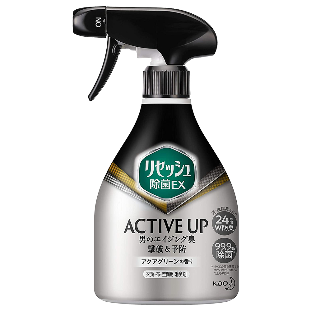 男性布製品消臭抑菌芳香噴霧(海洋綠香)350ml示意圖